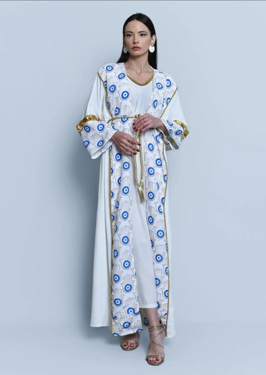 Crepe kaftan